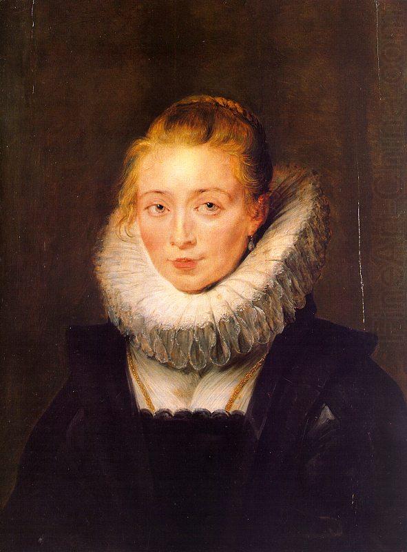 Peter Paul Rubens The Maid of Honor to the Infant Isabella china oil painting image